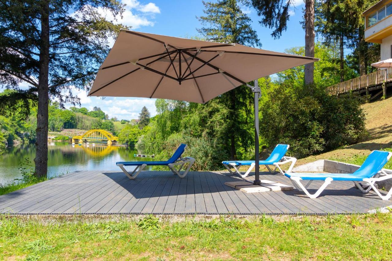 Le Chalet Du Lac Le Chatenet-en-Dognon Eksteriør bilde